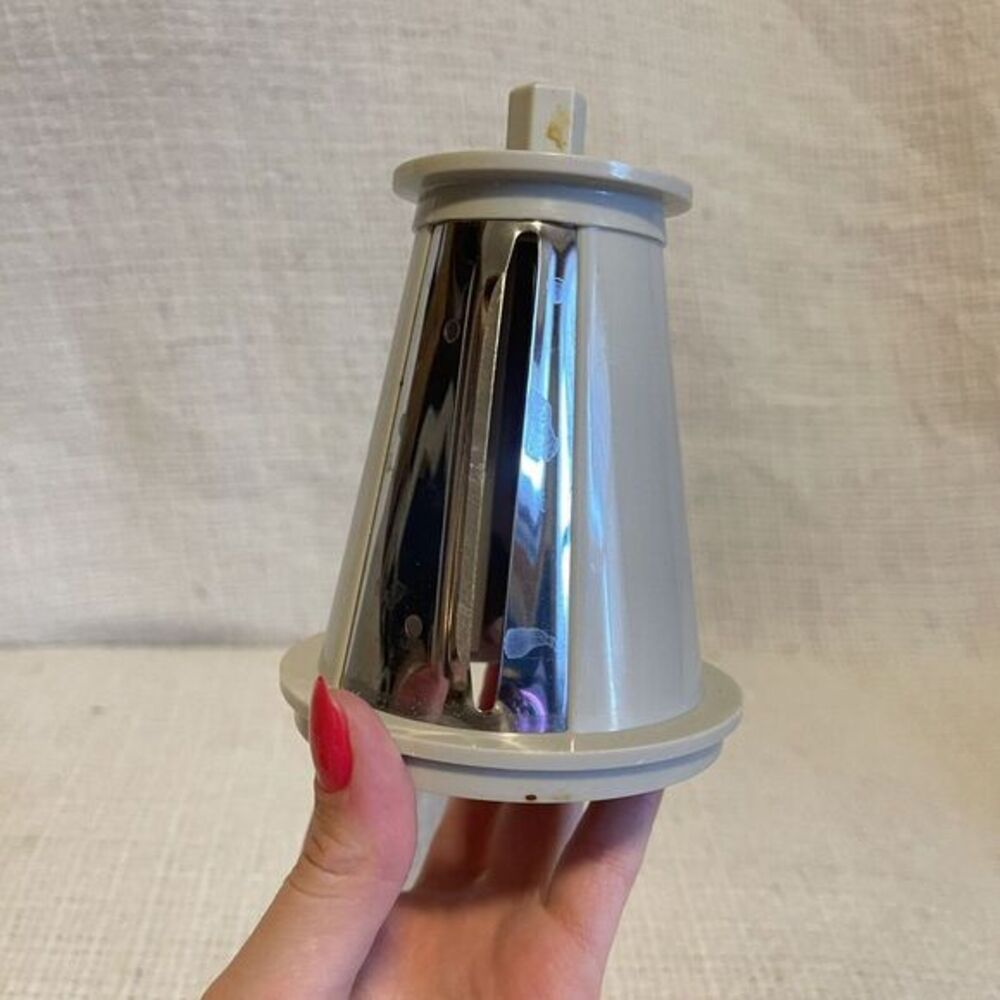 Presto Professional Salad Shooter Medium Shred Slicer Cone‎ Gray Replacement